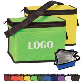 6 Pack Nonwoven Cooler Bag